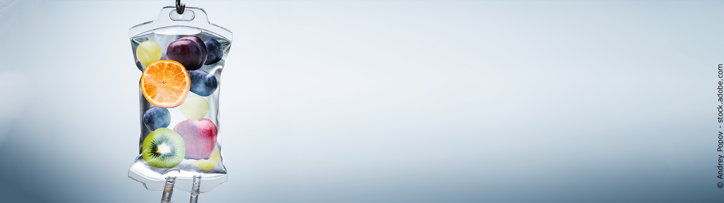 Foto Obst im Tropfbeutel